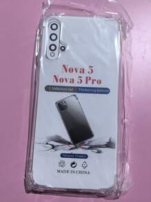 3pcs Transparent Four-Corner Anti-Fall Case Compatible With Huawei/Honor Series, Huawei/Honor Transparent Four-Corner Anti-Fall Phone Case, Phone Case, Phone Protective Cover, Phone Shell, Phone Sleeve, Anti-Fall Phone Case, Transparent Phone Case, Minimalist Phone Case, Solid Color Phone Case, Transparent Phone Case, TPU Anti-Fall Phone Case (Military-Grade Anti-Fall)