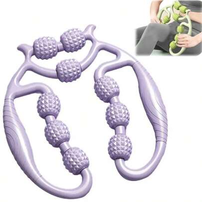 腿部夹子家用运动瑜伽健身普拉多功能腿部手臂颈部按摩器塑形配件