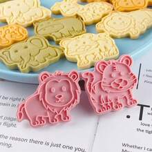 Cookie Cutters,3D Embossers Set ,3D DIY Cartoon Pressable Biscuit Mold DIY Cookie Stamp Kitchen Accessories Pastry Bakeware,Frosting Cutting Mold Fondant Baking Tools. Wedding Festival Wedding Gifts Wedding Cake Tools