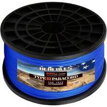 Type III Paracord 550 Paracord Rope Parachute Cord, 50' Royal Blue For Survival Rope, Survival Cord - Royal Blue - View 7