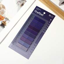 200pcs/Pack Colorful Transparent Index Sticky Notes, Office Supplies, Label Paper, Student Learning Supplies, Memo, Back To School Essential