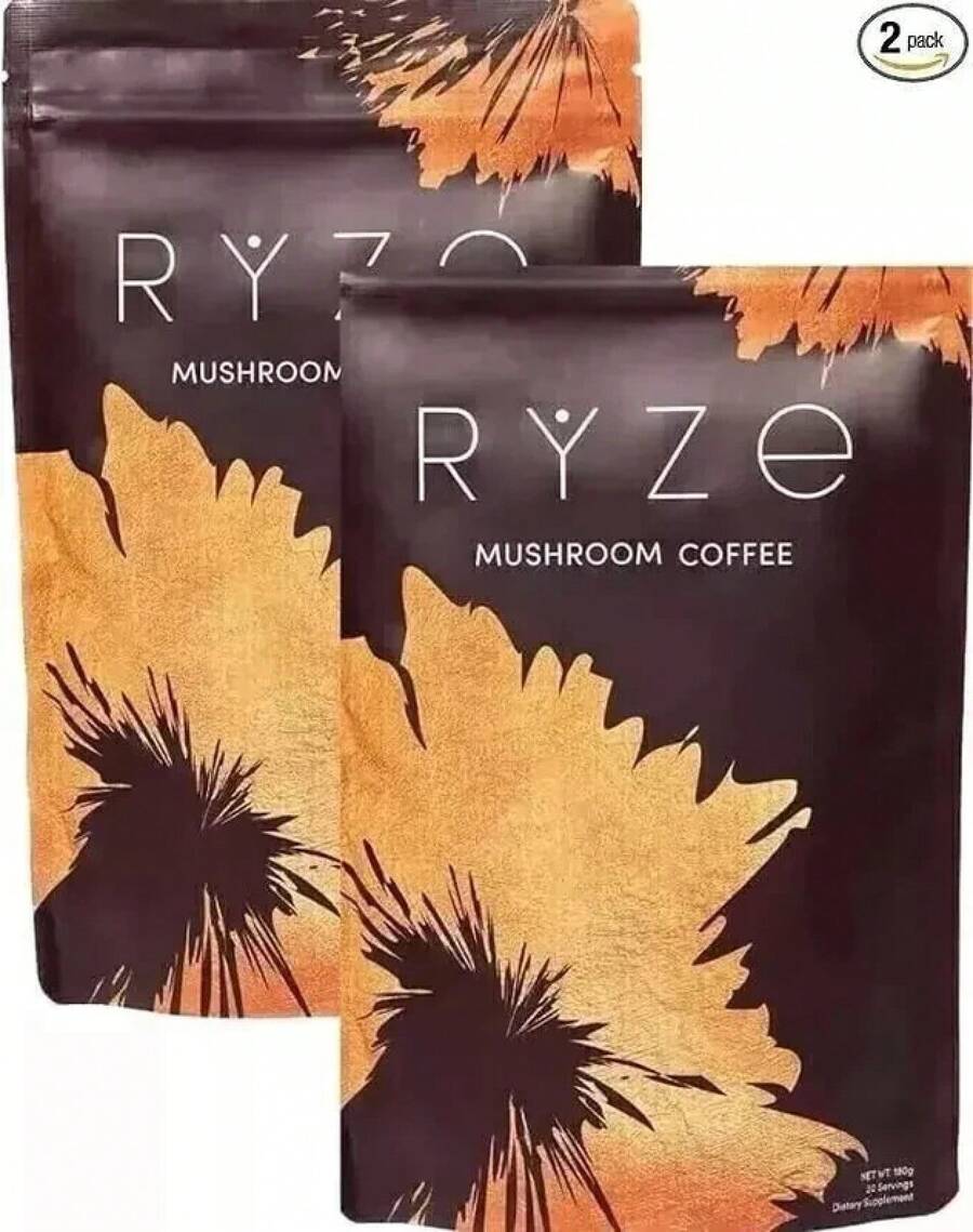 Organic Mushroom Coffee, Pack Of 2 Brand New, 30 Servings Sealed, Exp 06/27 - 1 - Xem 1