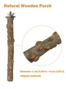 2/3/5 Pcs Bird Perch 10 Cm Natural Thorn Wood Parrot Claw Grinding Stick Cage Platform Toy Cage Accessories Suitable For Tiger Parrots, Long-Tailed Parrots, Cockatoos, Lovebirds