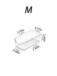 Bandeja de armazenamento de gaveta de mesa de plástico transparente de 1/5/6/11 peças, conjunto de acabamento de gaveta, caixa de armazenamento de cosméticos, adequada para armazenar cosméticos e joias, pode ser usada em banheiros e para colocar itens pequenos, e também pode ser usada em quartos e escritórios.