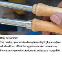 陶瓷和陶器雕刻工具套装 - 金属雕刻和雕刻工具，适用于粘土造型、打孔和雕塑工作，免费工艺配件