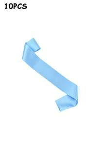 1pc/6pcs Customized Romantic Ribbon Belts; DIY Dress Up For Weddings, Parties, Birthdays, And Graduation Ceremonies; Customized Decorations; Gift Ribbon; Customized Gold Handwritten Fonts; Available In Multiple Colors; Customized Accessories For Brides And Bridesmaids. - A - View 34