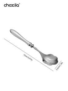 choxila 1PC Stainless Steel Dessert Cup, Dessert Bowl, Candlestick, Serving Tray, Cute Plates, For Home, Hotel, Restaurants, Parties Or Other Social Gathering, Ramadan, Eid Al-Adha - Lotus Bowl - View 8