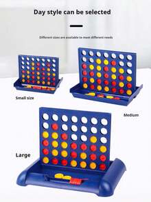 Large 3D Four-In-A-Row Tic Tac Toe Board Game - Chess Toy Tabletop Game - Birthday Gift - Perfect Gift - Holiday Gift - Christmas Gift - Present - Halloween Gift