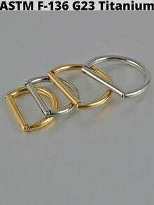 1 件 G23 钛合金 Cz 耳软骨耳屏氧化锆 D 形中隔响片杠铃螺旋耳环 Rook Sung 耳垂穿孔珠宝 - 如圖 - 查看 7