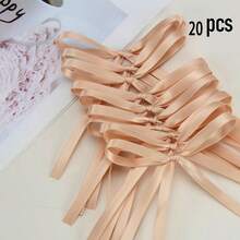 5/10/20 nơ ruy băng, đồ trang trí tự làm, đồ dùng tiệc sinh nhật, phụ kiện tóc cưới, đồ trang trí bàn tiệc ngày lễ, thích hợp để trang trí bánh cưới, trang trí nhà cửa, nơ và ruy băng theo mùa - Nhiều màu - Xem 35