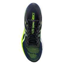 Asics Men's Gel-Nagoya 7 Running Shoes - 黑色和淺綠色 - 查看 3