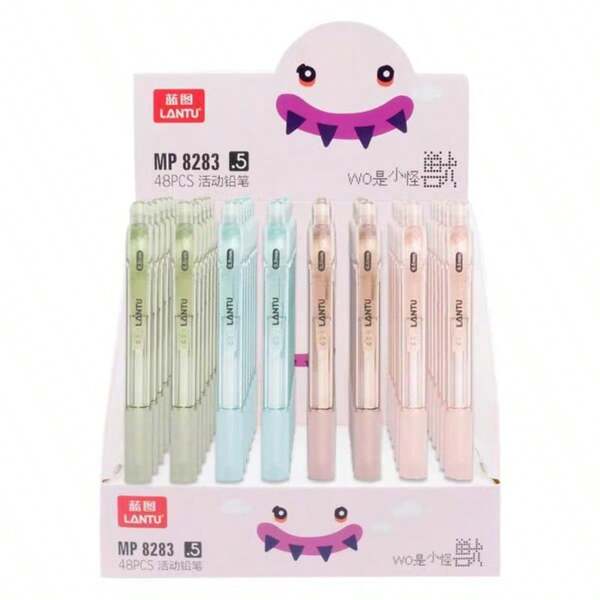 2 pièces Ensemble de crayons mécaniques - Mines rétractables 0,7 mm/0,5 mm, crayons à croquis rechargeables, prise ergonomique et confortable, léger et équilibré, convient pour l'art et l'écriture pour la rentrée scolaire