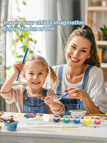 Hölzernes Weihnachts-Windspiel-Ornament im süßen Stil, DIY Windspiel Dekoration, kreatives Bemalen & Graffiti Windspiel DIY Handwerk, Weihnachts-Feiertags-Party Dekoration