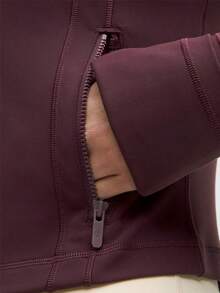 Define Cropped Jacket Nulu - Goodnight Plum - 查看 5