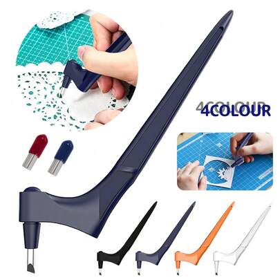 2PCS 360 Degree Tailoring Tool Art Cutting Stainless Steel Hand Tools Rotation UK