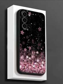 1个星空花纹防摔防滑黑色手机壳，兼容三星Galaxy A04e/A05s/A13/A14/A15/A34/A35/A50/A52/A53/A54/S21/S22/S23/S24/S25/S25，超强防水防震防刮，国际版，非国内版 - 黑色 - 查看 7