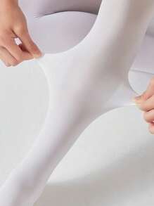 1 szt. rajstopy baletowe/do tańca dla dzieci, cieliste profesjonalne pończochy baletowe, perforowane legginsy do badań dla dorosłych, kryjące rajstopy