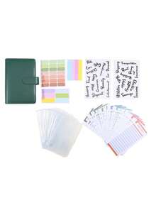 A6 Size Budget Binder With Cash Envelopes, For Budgeting, Money Management, Cash Envelope System - Multicolor - View 25