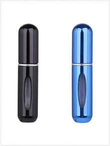 5pcs/4pcs/3pcs/2pcs/1pc Portable Refillable Travel Perfume Bottles, 5ml Travel Size Atomizer Sprayer, Pocket Perfume Containers, Travel Spray Bottles, 5ml Bottom Refill Perfume Decant Vials, Reusable Travel, Pressing Dispenser Sample Bottles, Back To School Essentials, Small Water Bottles For School, Women Decorative Accessories - Multicolor - View 38