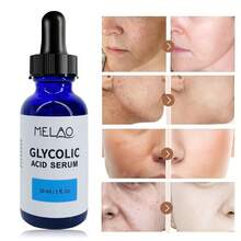 MELAO 30ml 10% AHA Fruit Acid Essence - Smooths Skin, Reduces Fine Lines & Wrinkles, Improves Skin Texture, Brightens Dull Complexion - Anti-Aging Facial Care - Blue - View 2