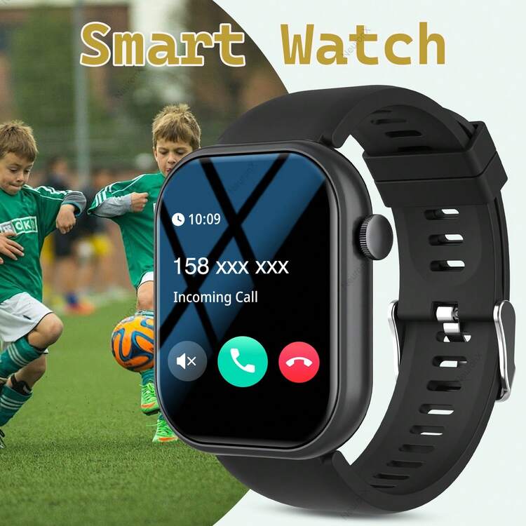 Children's Smart Watch, Wireless Dialing/Calling, Multiple Sports Modes, Tracking Children's Sports Data, Message Notifications, Alarm Reminders, Shutter Control, Custom Watch Face Wallpaper Suitable For Boys/Girls, Compatible With Android And IOS Phones - 彩色 - 查看 12