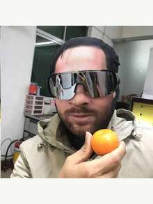 1pc 3D Full Face Mask Suitable For Pranks/Masquerade/Face Performance/Gag/Dust Cover/Balaclava, Fits All, Suitable For Ramadan, Easter, Theme Parties, April Fools' Day, Stage Performance, Gag, Thanksgiving, Etc. - Multicolor - View 8