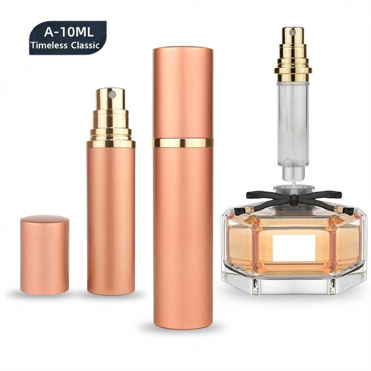 1pc Perfume Bottle Refillable Atomizer Perfume Atomiser, Pocket Perfume Dispenser, Scent Pump Case, Leakproof Portable Perfume Sprayer For Women And Men - Multicolor - View 20