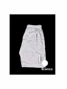 SPORTS SHORTS - WITH POCKET AND ZIPPER - MEN'S - NEW COLORS AND SIZES. - 白色 - 查看 1