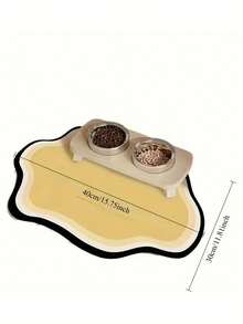 Customizable Non-Slip Pet Mat For Cats & Dogs - Quick-Dry, Water Absorbent, Personalized With Pet'S Name, Nordic Style Floor Mat For Indoor Use, Pet Mat For Floor, Playful Pet Design, Durable Pet Mat - Multicolor - View 9