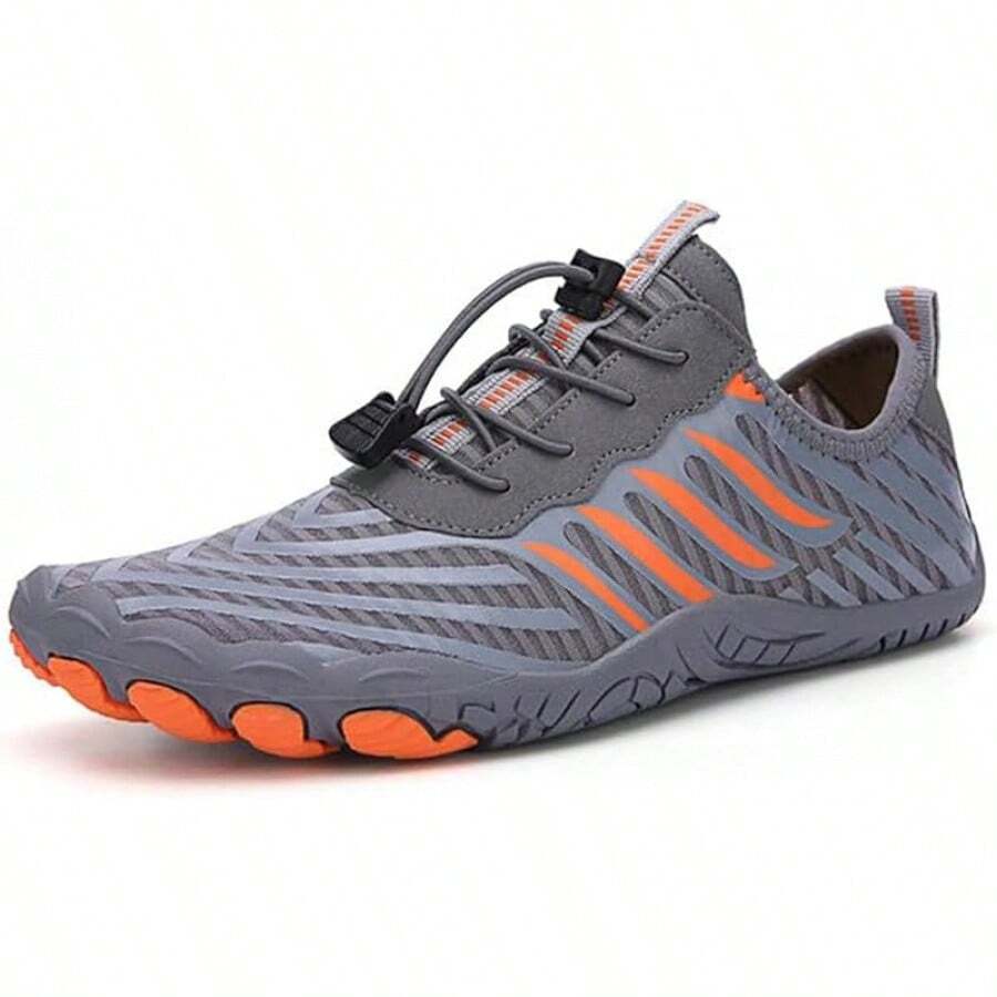 Non-Slip Barefoot Footwear For Hiking, Healthy Design - A34grey - View 1