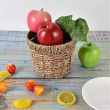 Artificial Apple Christmas Eve Simulation Fruit Home Kitchen Party Decoration 6PCS