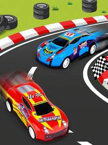 5/10/15/20pcs Random Style Pull Back Toy Cars - Mini Vehicles Toy Bulk Party Favor Race Cars - Goodie Bag Stuffers, Pinata Fillers For Boys Girls Toddlers - Holiday Gifts - Multicolor - View 10