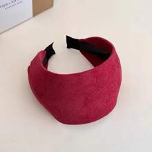 多功能布艺褶皱宽发箍，韩版新款街头风发箍，时尚拍照发夹，发带，发箍头带，头饰发饰 - 彩色 - 查看 25