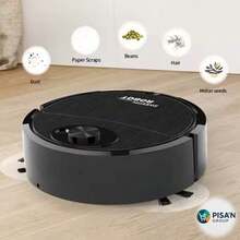 ROBOT ASPIRADOR CON VACIADO AUTOMÁTICO PARA HOGAR SIN MANCHA. ROBOT BARREDOR CON ASPIRACIÓN INTELIGENTE. ROBOT ASPIRADOR INALÁMBRICO INTELIGENTE PARA EL PISO DEL HOGAR - Blanco - Ver 2