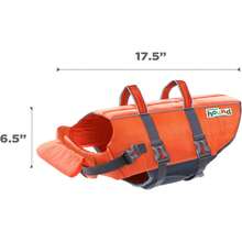 Outward Hound Granby Splash Dog Life, High-Buoyancy Dog Life Vest Swimming, Boating, And Safety, Large, Orange - Đỏ - Xem 5