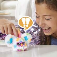 Hasbro Furby Furblets Loo-Lay 迷你朋友，超过 45 种音效和音乐，只会说 Furbish 语，电子毛绒玩具，多种颜色，返校礼物，适合 6 岁及以上儿童 - LOO-LAY - 查看 7