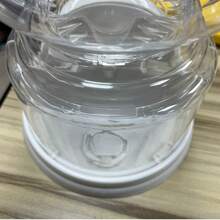 Chiclera con mecanismo dispensador de dulces caramelos máquina expendedora decoración eventos fiestas infantiles accesorios para mesa de dulces regalos creativos - Blanco - Ver 2