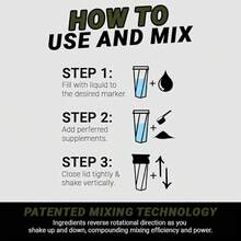 HELIMIX 2.0 Vortex Blender Shaker Bottle Holds Upto 28oz |   No Blending Ball Or Whisk |   USA Made |   Portable Pre Workout Whey Protein Drink Shaker Cup |   Mixes Cocktails Smoothies Shakes |   Top Rack - 來自綠色 - 查看 3