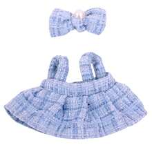 POKOJA LAND [Chỉ quần áo búp bê] Phụ kiện thế hệ thứ 1 & 2 cho trang phục - Váy yếm đen có nơ trang trí, quần áo thay thế cho búp bê - Nhiều màu - Xem 6