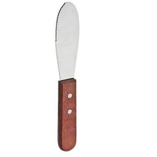 Wide Stainless Steel Spreader Kitchen Knives For Sandwiches Butter Cheese Perfectly Designed For Smooth Spreading And Easy Cleanup In Daily Cooking And Baking Applications