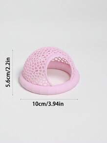 鱼休憩室水族箱配件浮动鱼休憩室，鱼儿藏身处浮动隧道，水族箱洞穴装饰休息鱼缸装饰，小型鱼缸鱼虾休息栖息地，室内水族箱宠物用品 - 彩色 - 查看 19