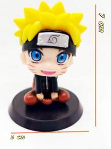 bandai 1pc Kakashi Figurine, Anime Character Kakashi Hatake Q-Version Sitting Pose Model, Car Decor/Gift (Note: There May Be Some Color Discrepancies Between Photos And Actual Product, Which Is Normal)