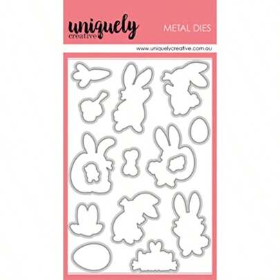 Uniquely Creative Be Hoppy Fussy Cutting Metal Die