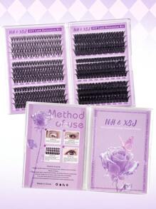 200 Pcs D Curl Lashes Clusters,8-16mm, False Eyelashes 10 Rows 30D Cluster Lashes,Invidual Eyelashes Natural Looking & Lightweight Lashes, Lashes Extension, Easy Makeup Eyelashes , DIY Segment Eyelashes,Thick & Dramatic Lashes, Segment Lashes - C - View 18