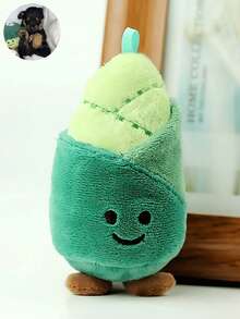 5/1 件宠物蔬菜毛绒玩具 - 西兰花、大葱、竹笋、卷心菜、玉米 - 柔软的毛绒动物，适合狗猫陪伴、可爱的睡眠伙伴、完美的宠物礼物（多种款式）