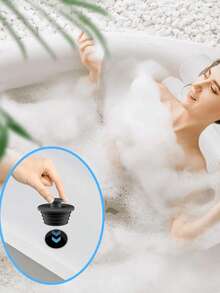 通用橡胶浴缸排水塞，水槽塞，浴缸塞，浴室淋浴排水塞，硅胶浴缸排水塞，浴缸排水塞，水槽塞，适用于厨房、浴室、洗衣房、水槽、浴缸、洗脸盆 - 彩色 - 查看 2