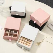 Schubladenbox Schmuckverpackungsbox Schmuckbox Anhänger Halskette Ring Ohrring Aufbewahrungsbox Armband Aufbewahrung Geschenkbox für Frauen Aufbewahrungsorganizer Reise Urlaubsnotwendigkeit Herbstdekoration Halloween