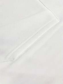 Front-Panel Hoodie - Barcelona, Visca Barça Drawstring Casual Hooded Sweatshirt, Suitable For Winter And Autumn, Women's Clothing. Spring Outfit For Women - 白色 - 查看 4