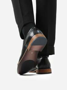 Men's Oxfords Formal Dress Shoes - Black - View 2