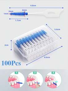 400-50 Palillos dentales con hilo dental, hilo dental portátil para viajes, hilo dental ultra fino arqueado para limpieza dental, esenciales de viaje, adecuado para restaurantes, cocinas, salas de estar, de vuelta a la escuela